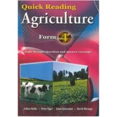 Quick Reading Secondary Agriculture F4